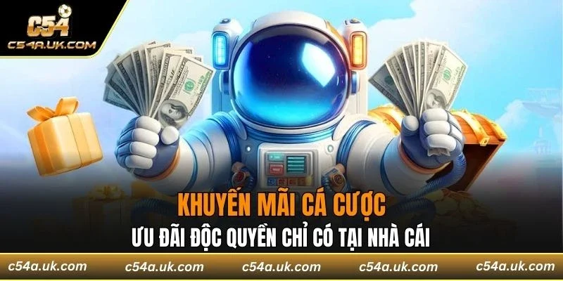 Khuyến mãi cá cược, ưu đãi độc quyền chỉ có tại nhà cái