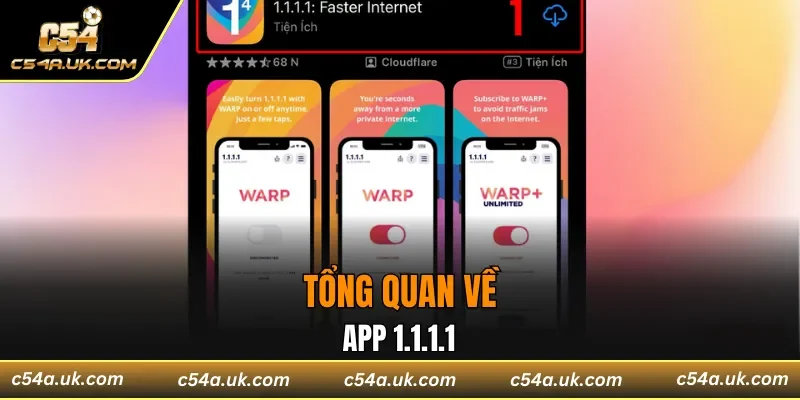 Sơ lược về app 1.1.1.1 đình đám